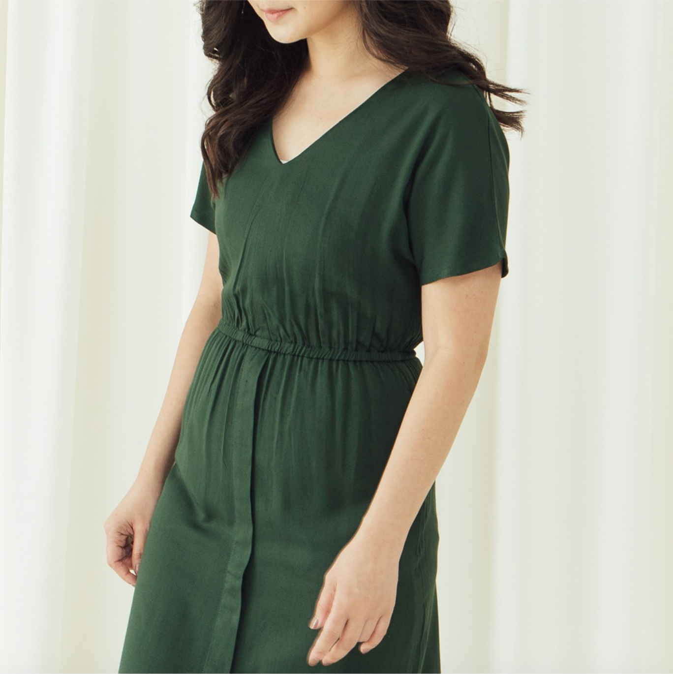 Sheryl Cotton Midi Dress - Lolliestory