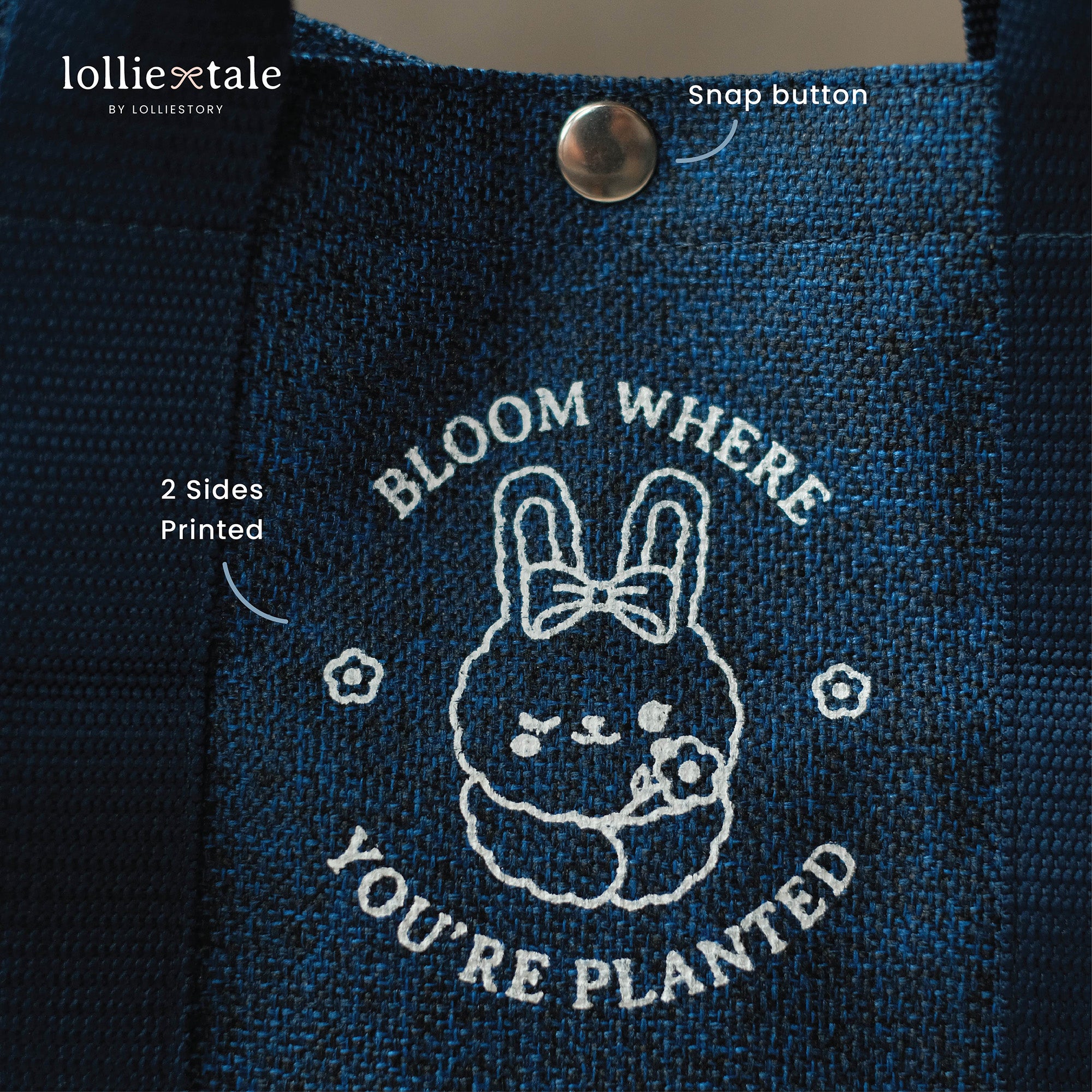 Lolliestory Merchandise Denim Handbag