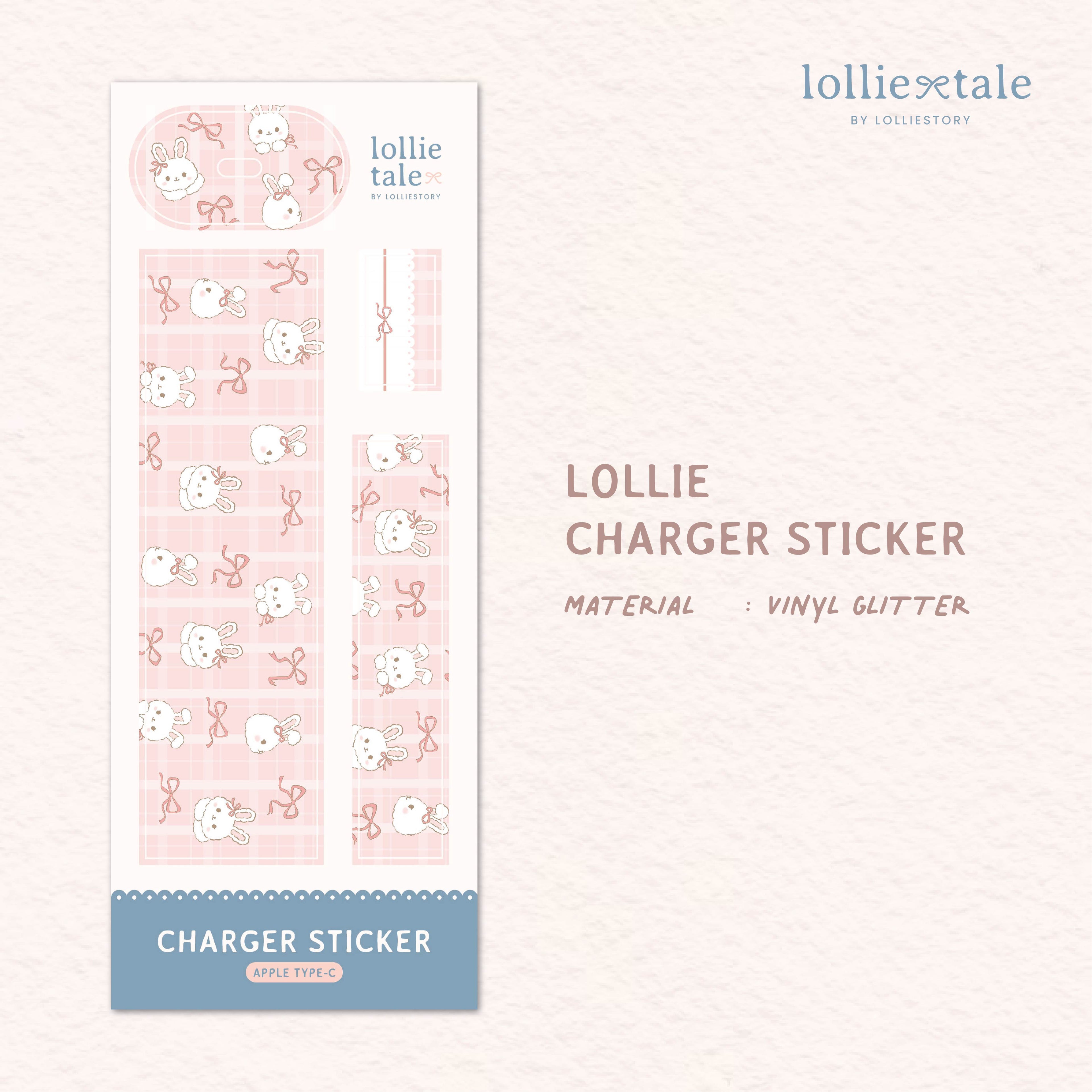 Lolliestory Merchandise Sticker Charger