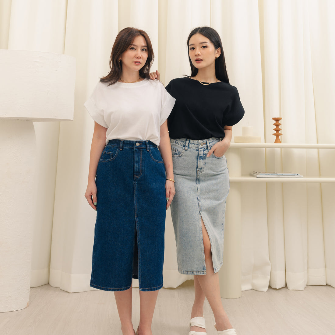 Lolliestory Griffin Denim Skirt