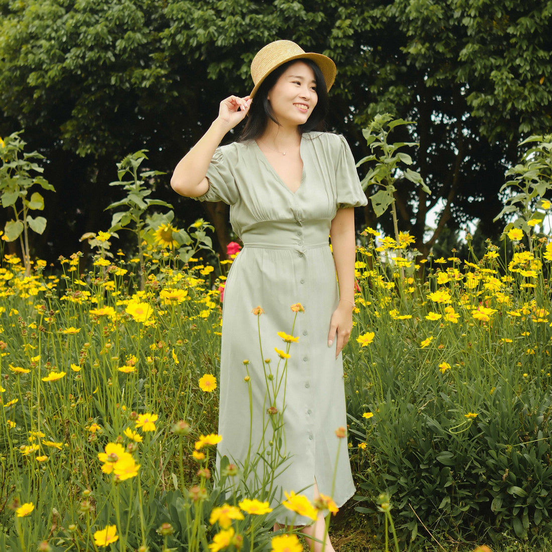 Lolliestory Edna Midi Dress