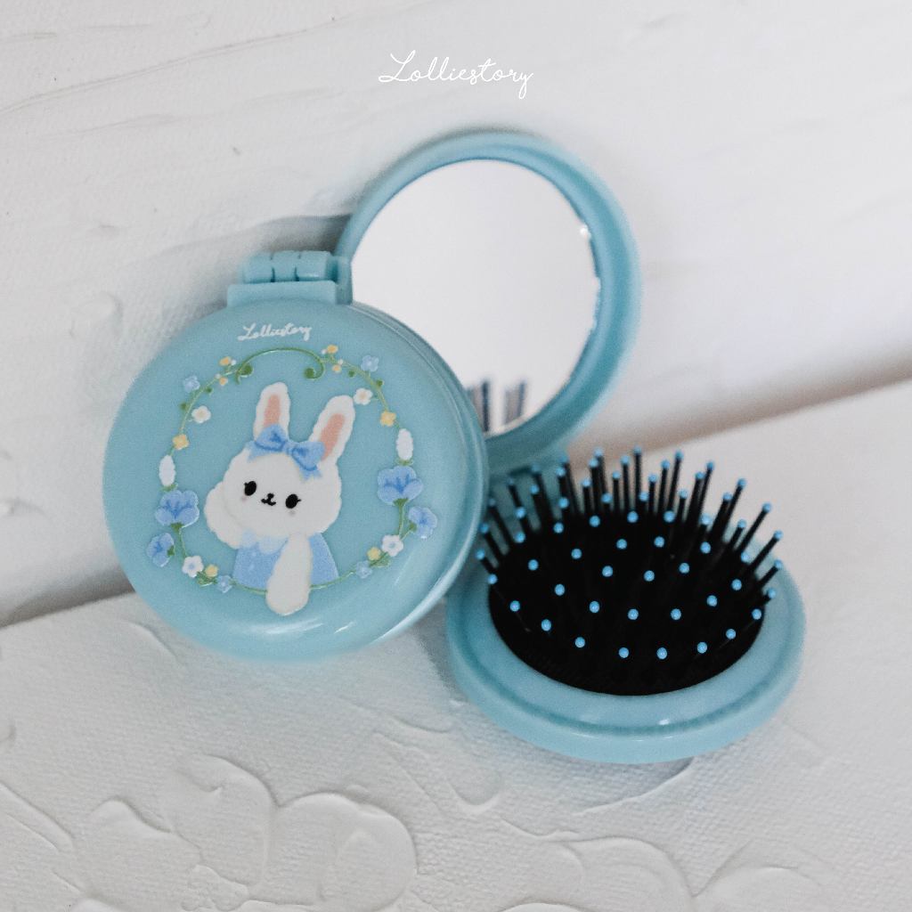 Lolliestory Merchanidse Pocket Mirror Hair Comb