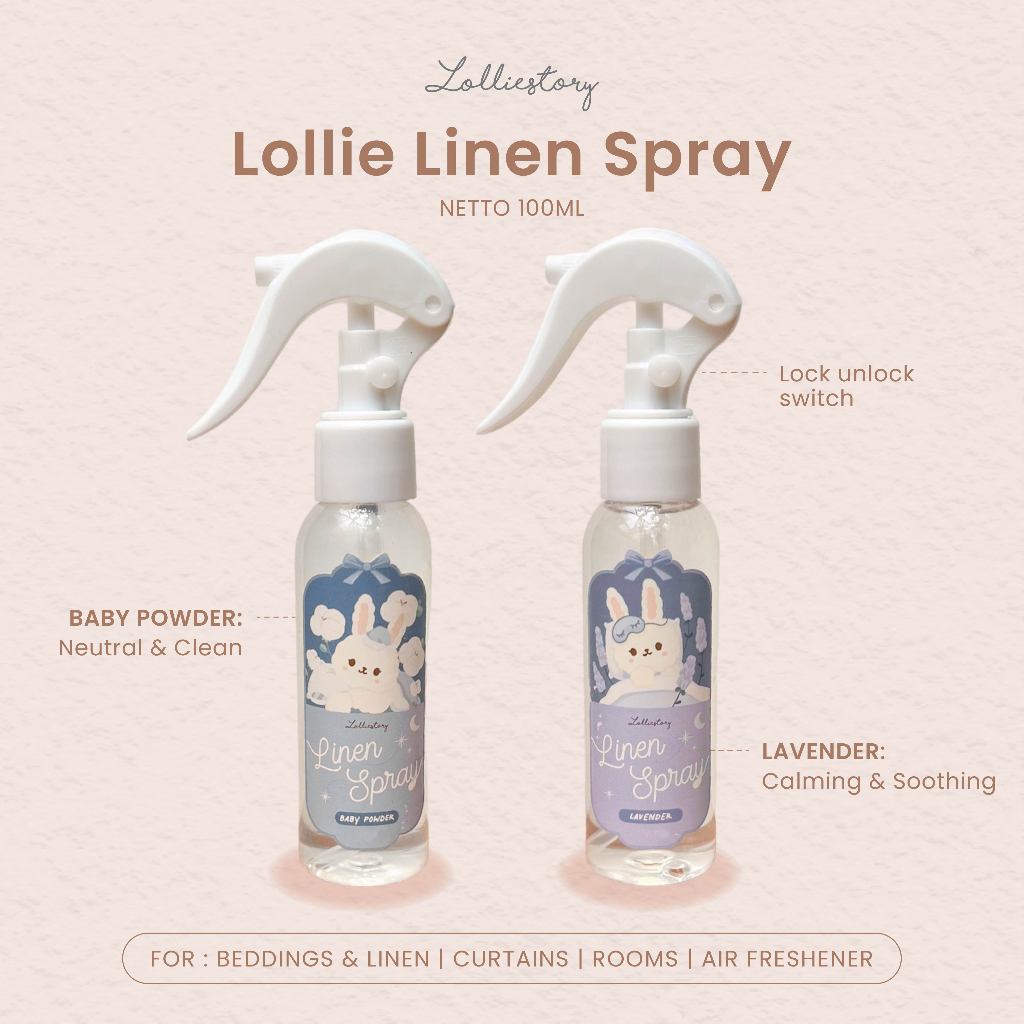 Lolliestory Merchandise Linen Spray