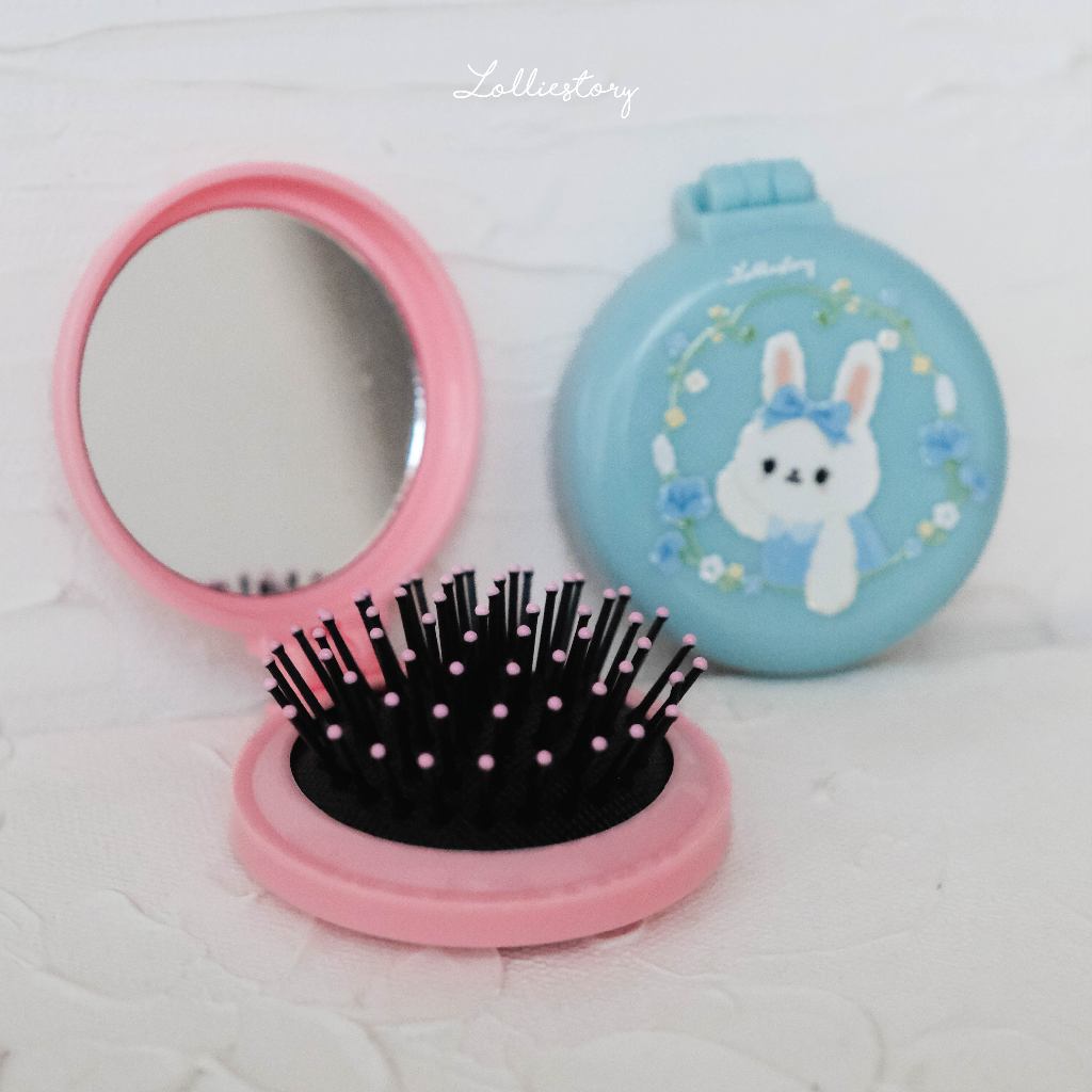 Lolliestory Merchanidse Pocket Mirror Hair Comb