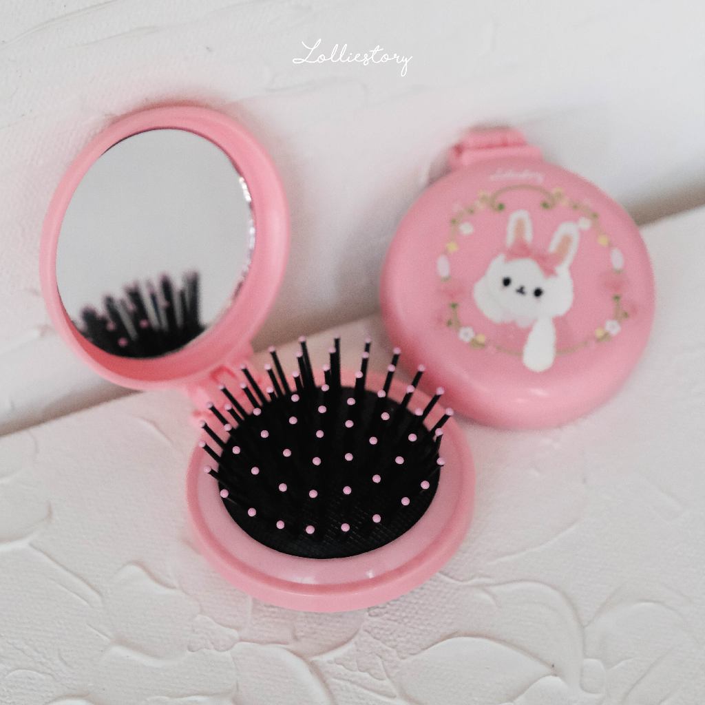 Lolliestory Merchanidse Pocket Mirror Hair Comb