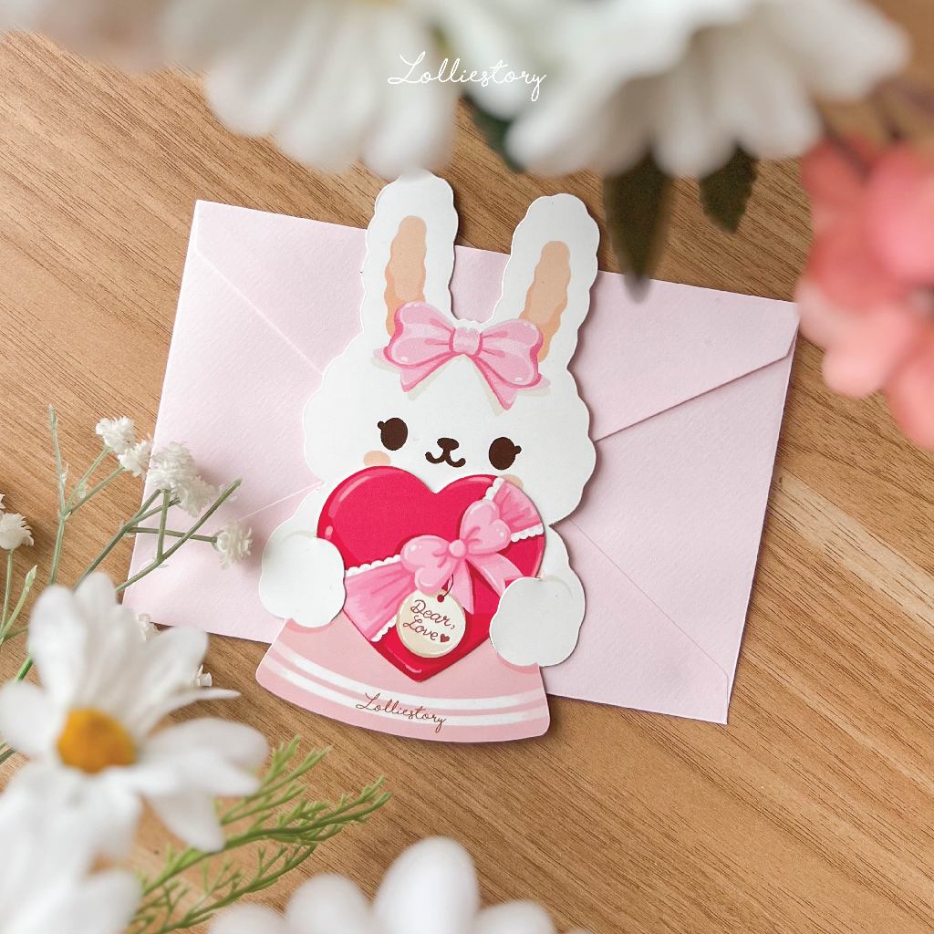 Lolliestory Merchandise Valentine Card