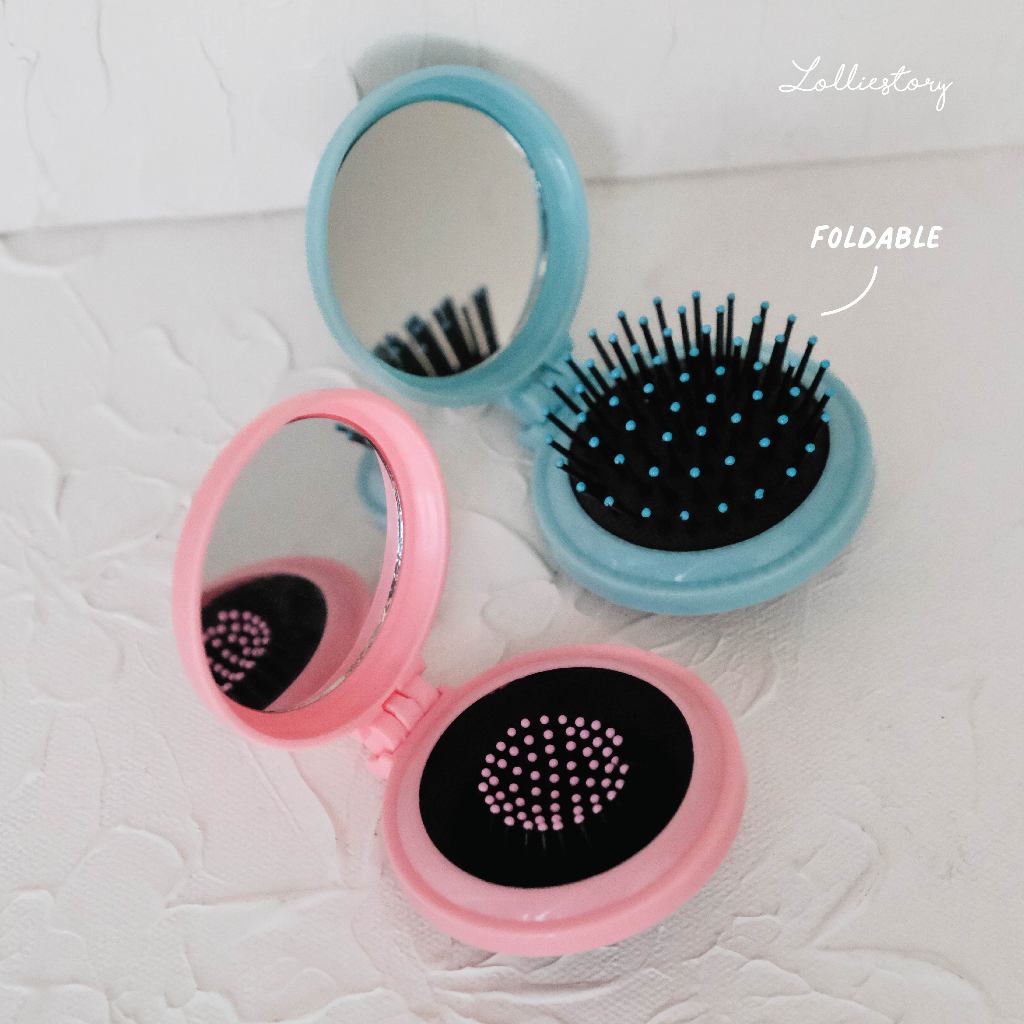 Lolliestory Merchanidse Pocket Mirror Hair Comb