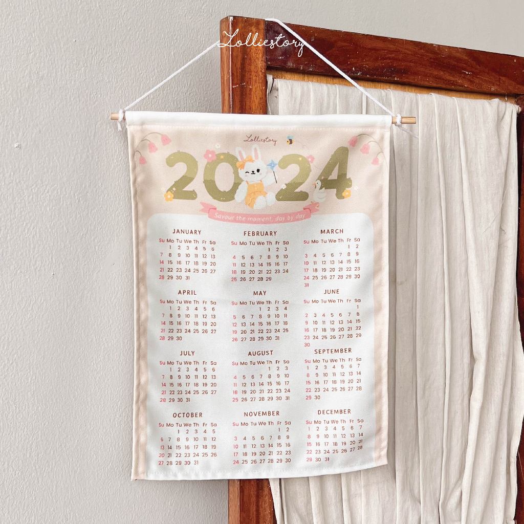 Lolliestory Merchandise 2024 Wall Calendar