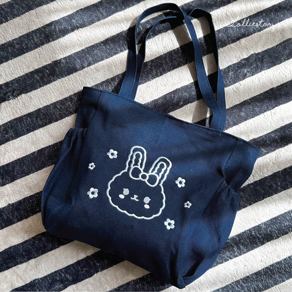 Lolliestory Merchandise Denim Tote Bag