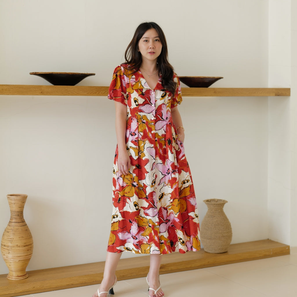 Lolliestory Volca Midi Dress