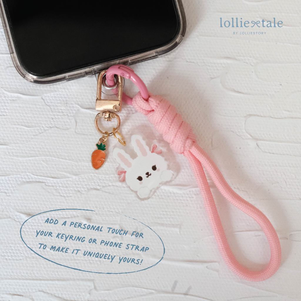 Lolliestory Merchandise - Cable Strap Keyring