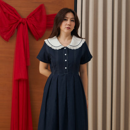 Lolliestory Santa Midi Dress