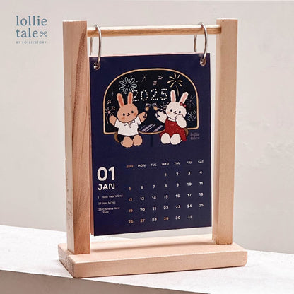 Lolliestory Merchandise 2025 Doodle Desk Calendar