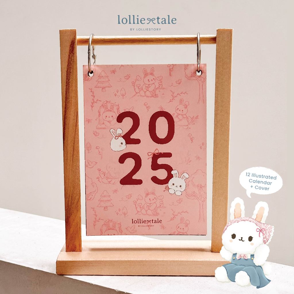 Lolliestory Merchandise 2025 Doodle Desk Calendar