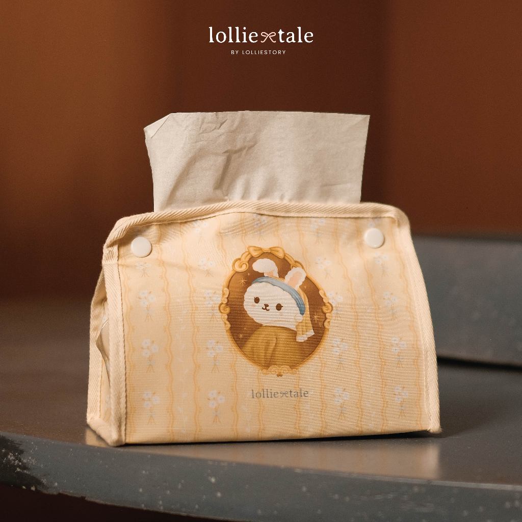 Lolliestory Merchandise Vintage Bunny Tissue Pouch