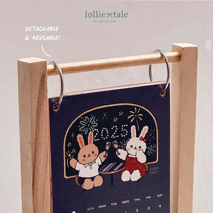 Lolliestory Merchandise 2025 Doodle Desk Calendar