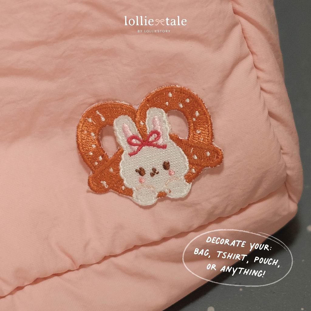 Lolliestory Merchandise Bunny Iron Patch