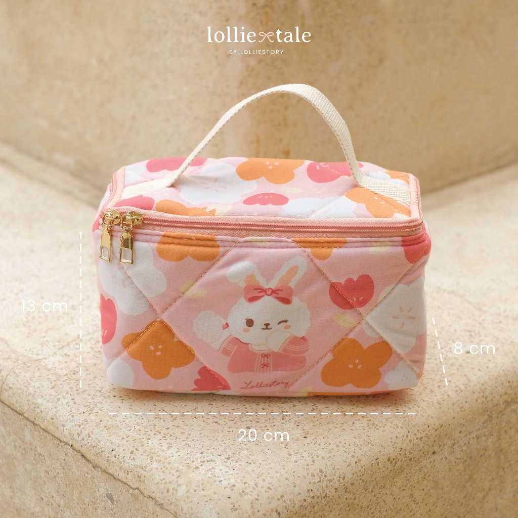 Lolliestory Merchandise Puffy Cosmetic Bag