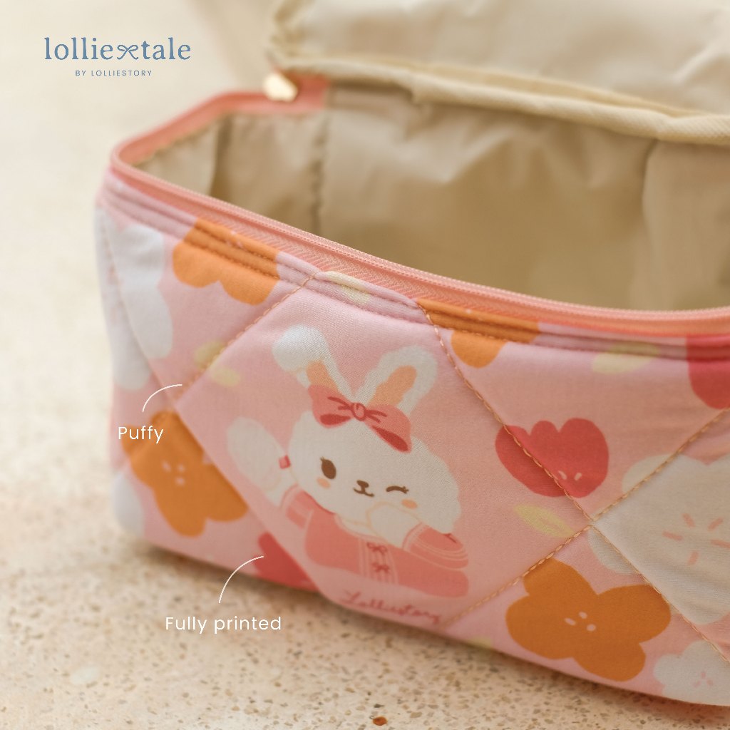 Lolliestory Merchandise Puffy Cosmetic Bag