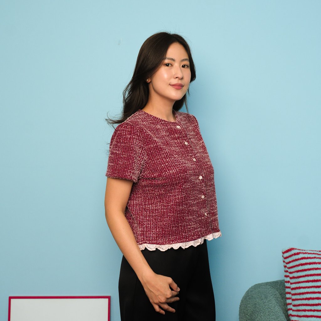 Lolliestory Maroon Top