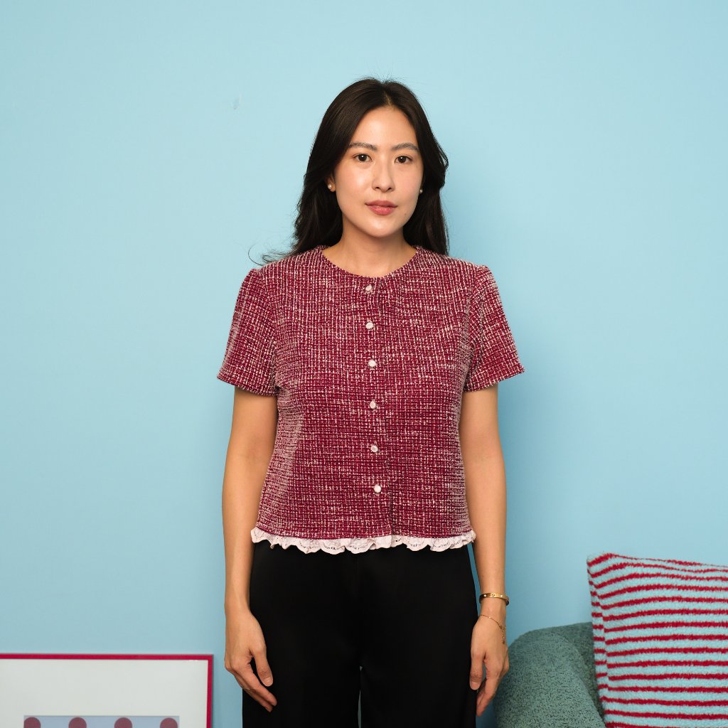 Lolliestory Maroon Top