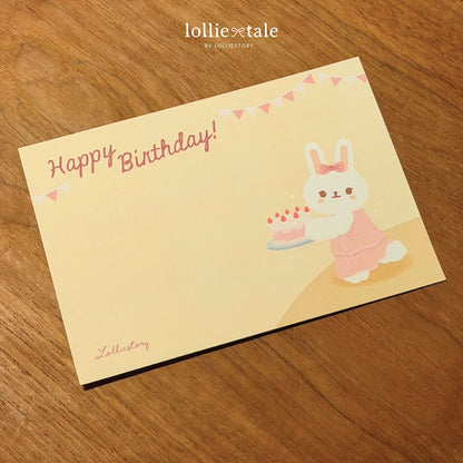 Lolliestory Merchandise A6 Birthday Card