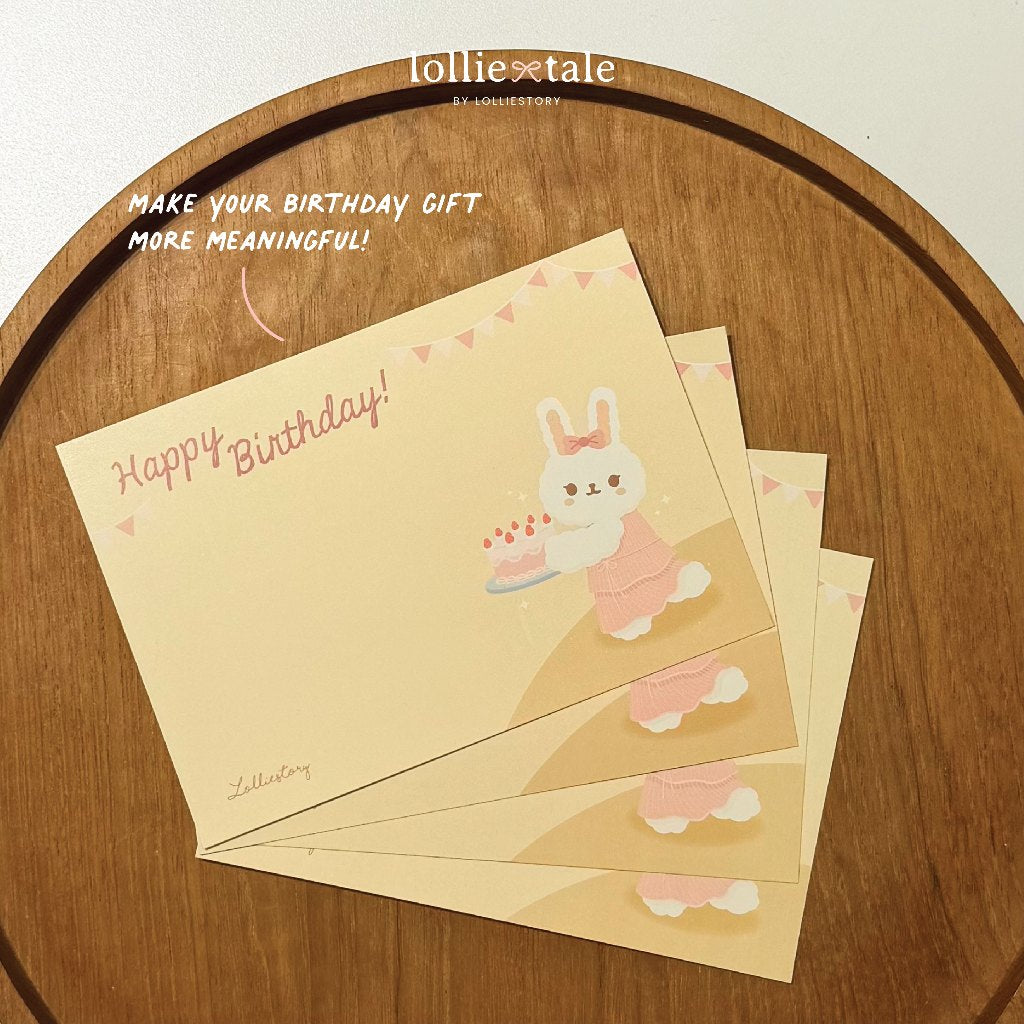 Lolliestory Merchandise A6 Birthday Card