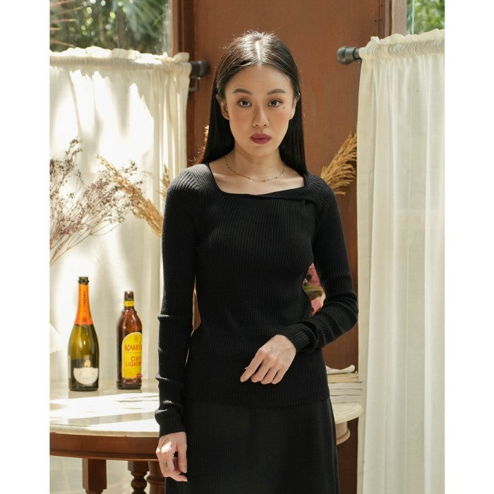 CHERIE - NOÉMIE TOP BLACK