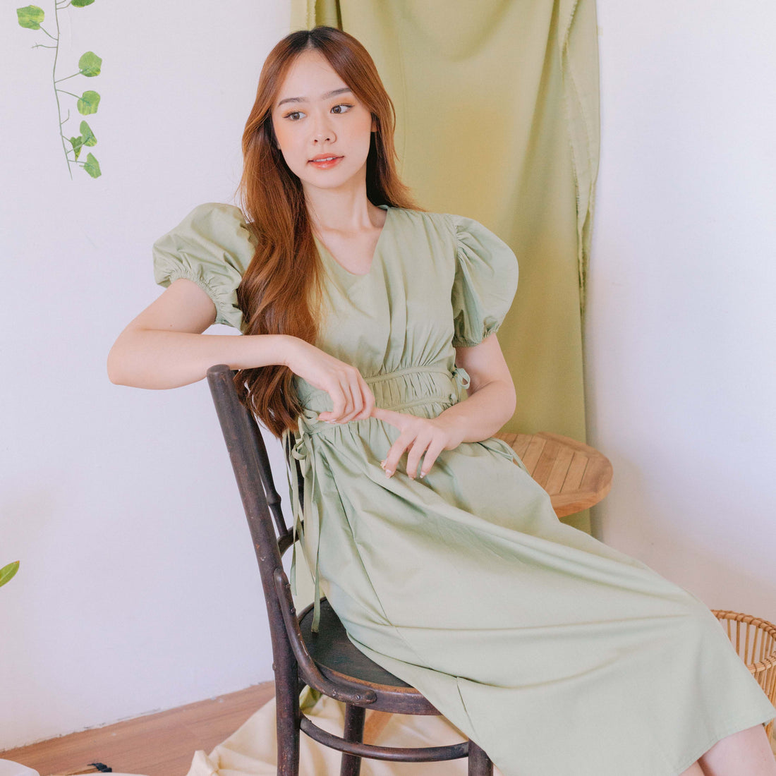 Rylie Cotton Midi Dress