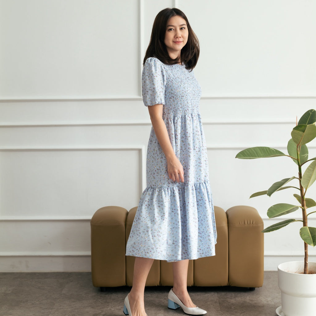 Lolliestory Kenna Pattern Midi Dress