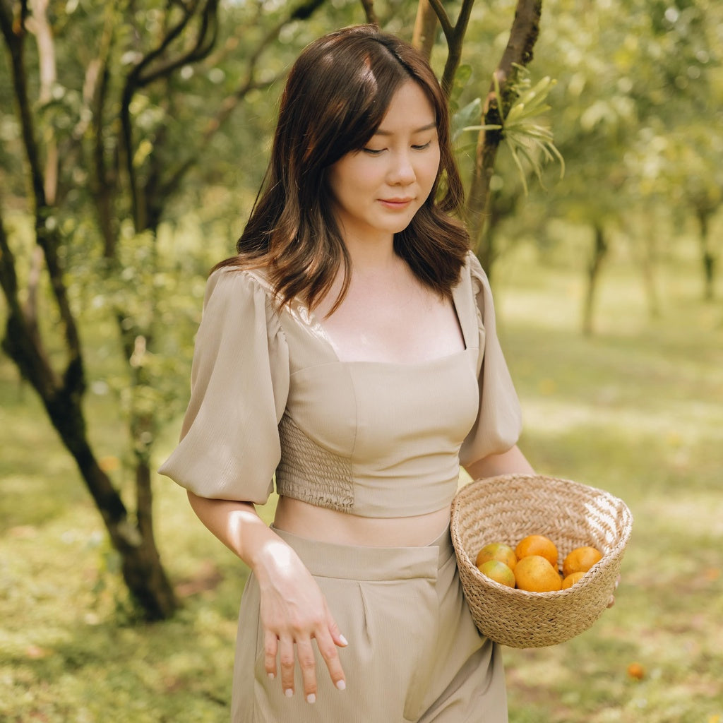 Lolliestory Celeste Long Sleeves Crop Top