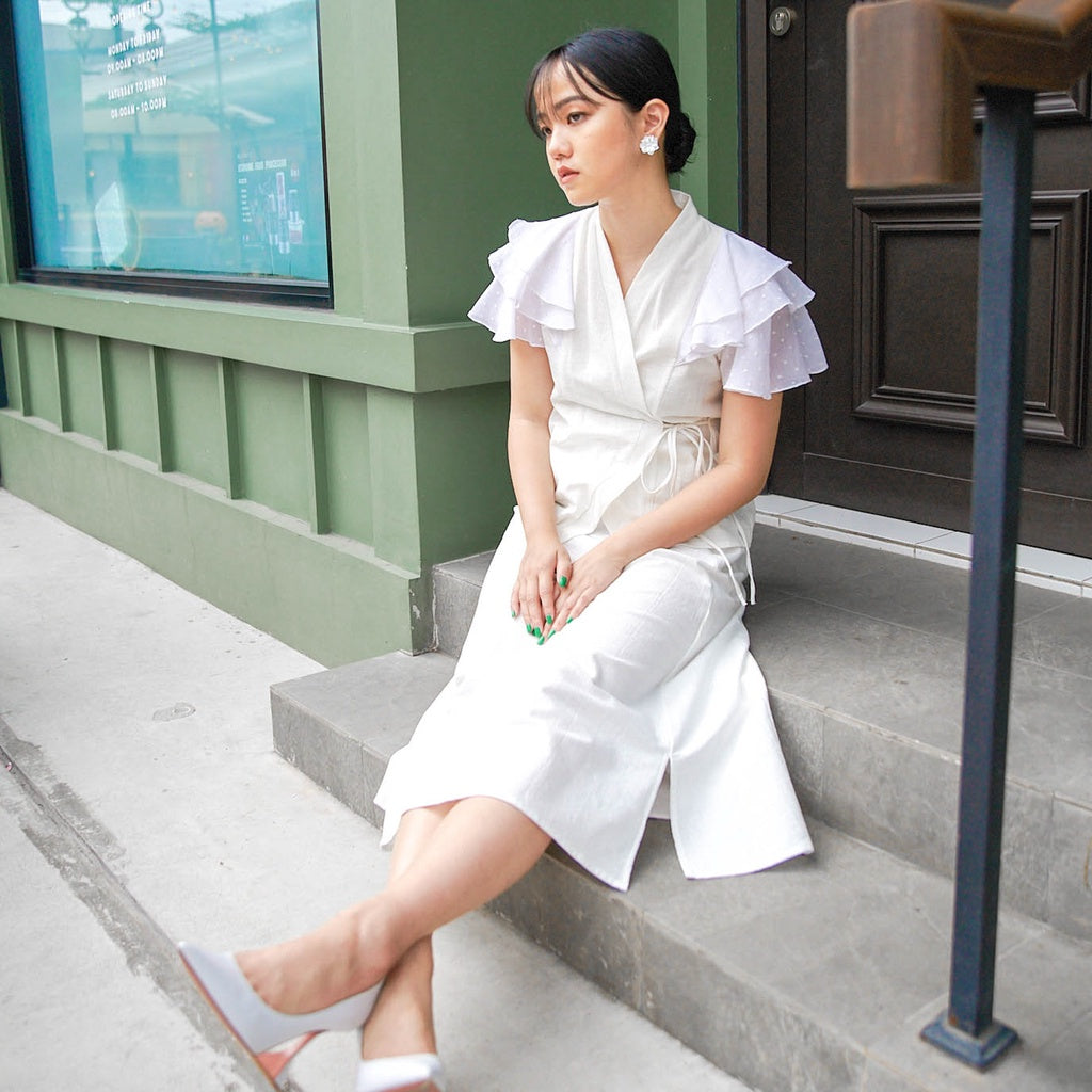 Lolliestory Minerva Ruffle Kimono Top