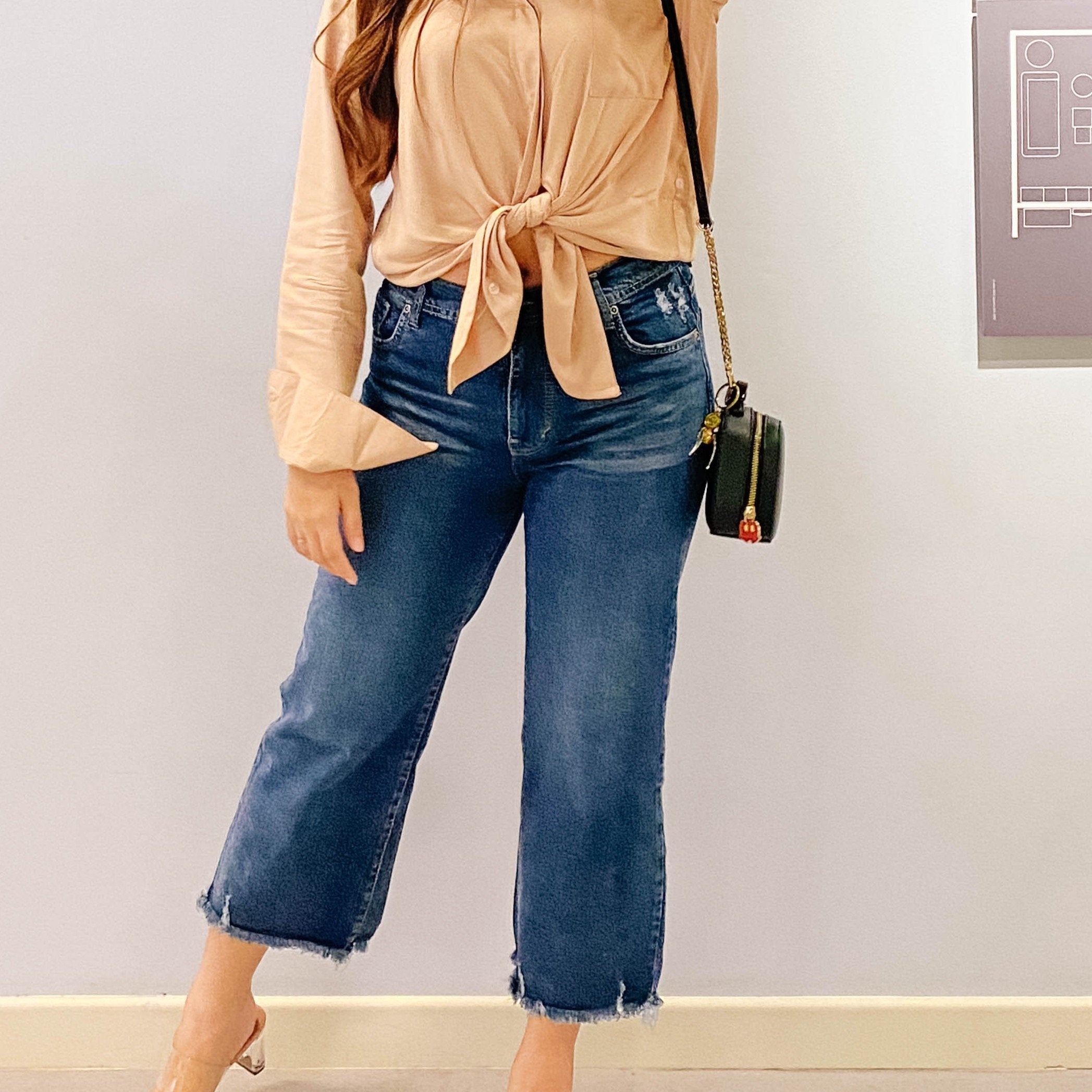 Lorenza Simple Cullote Jeans