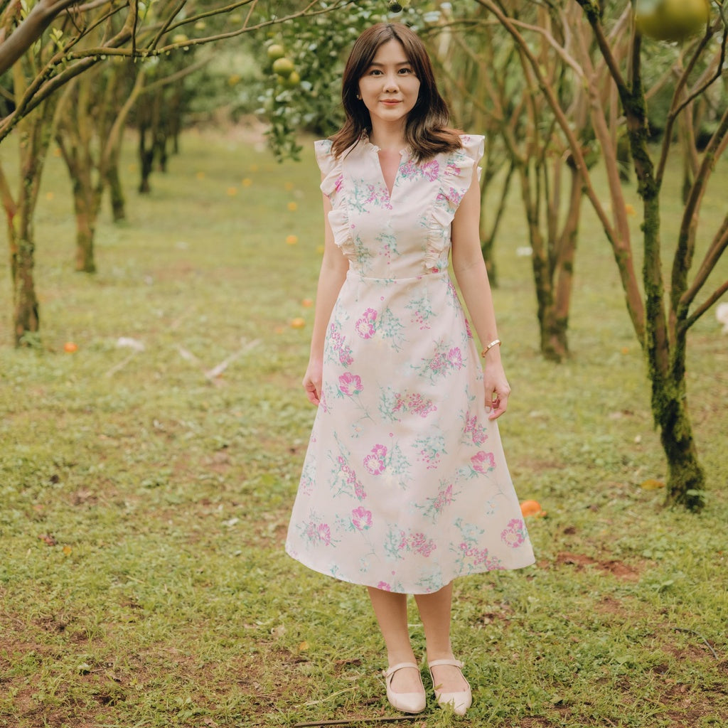 Lolliestory Gardenia Midi Dress