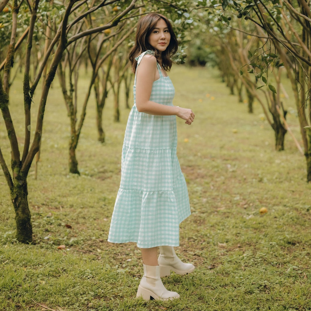 Lolliestory Orchid Flare Midi Dress