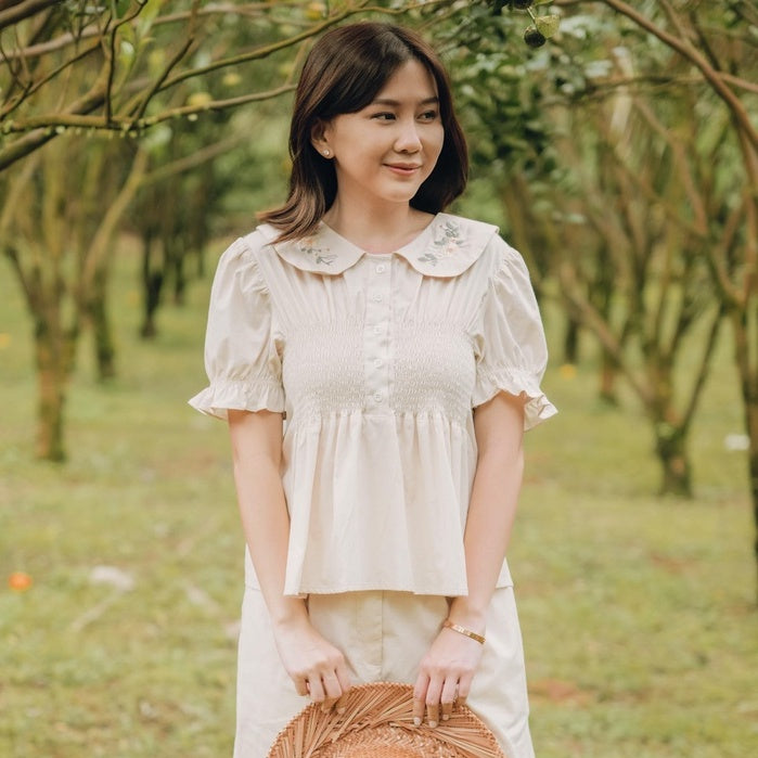 Lolliestory Marigold Peplum Top