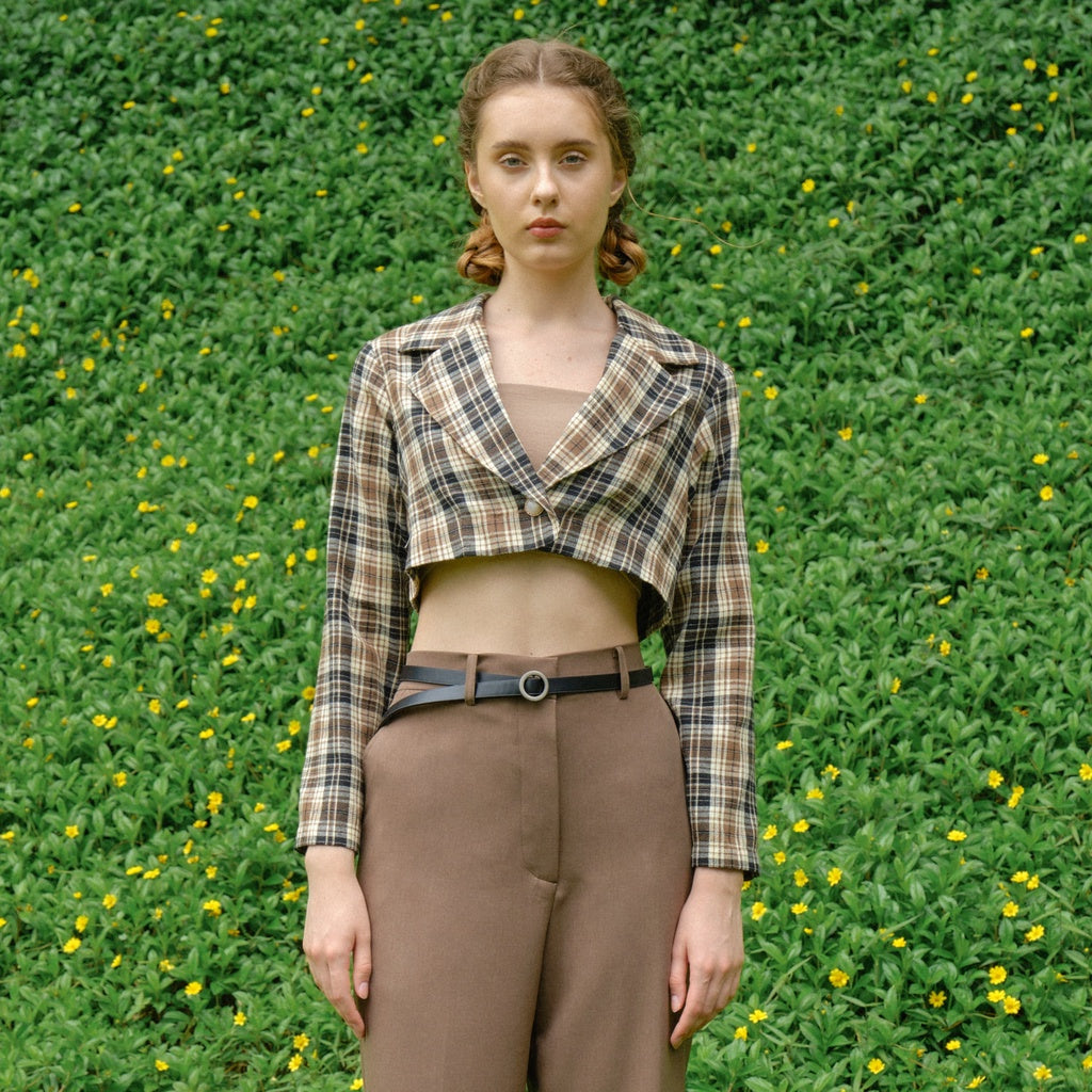 Lolliestory Maeve Plaid Blazer