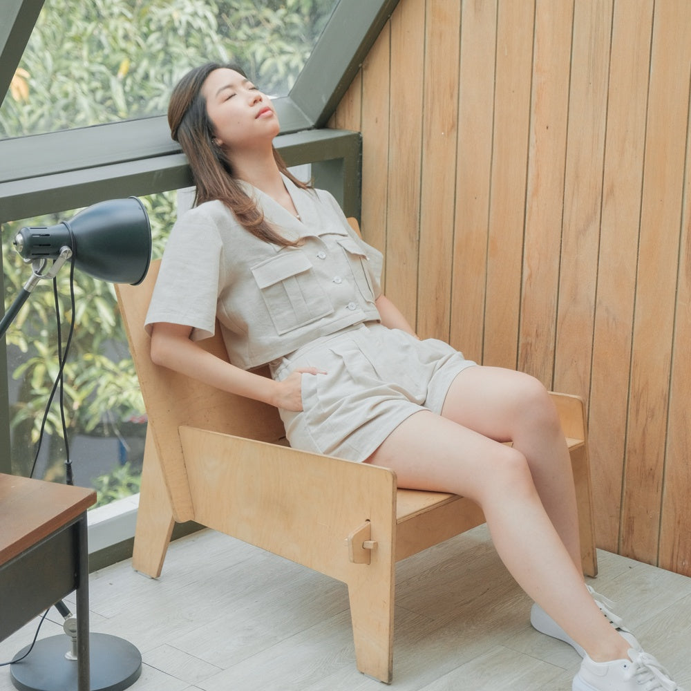 Dazzle Zoelle Linen Crepe Set