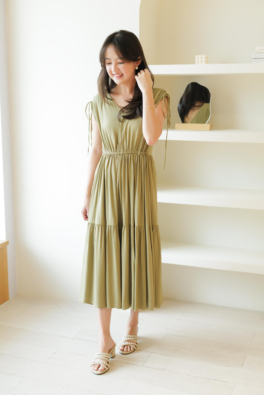 Lolliestory Ava Flare Midi Dress