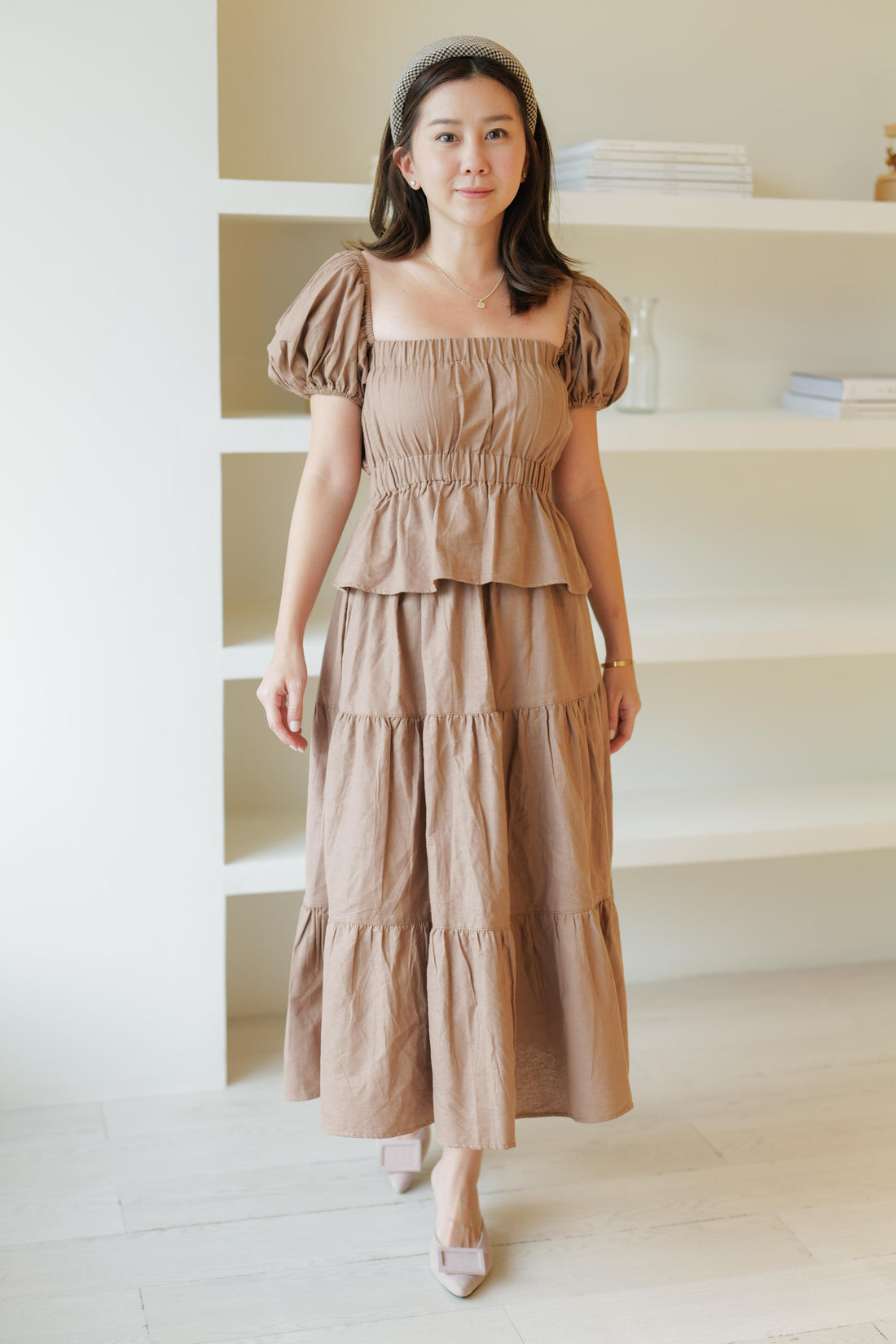 Lolliestory Auburn Cotton Midi Set