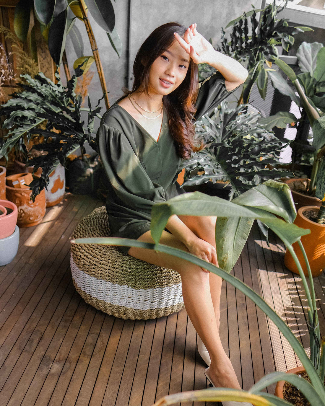 Evonne Simple Short Jumpsuit