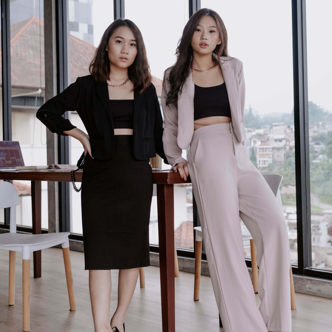 Lolliestory Mauria Premium Crop Blazer