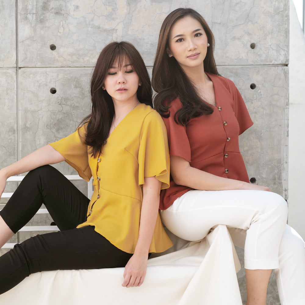 Lolliestory Jessica Peplum Top - Lolliestory