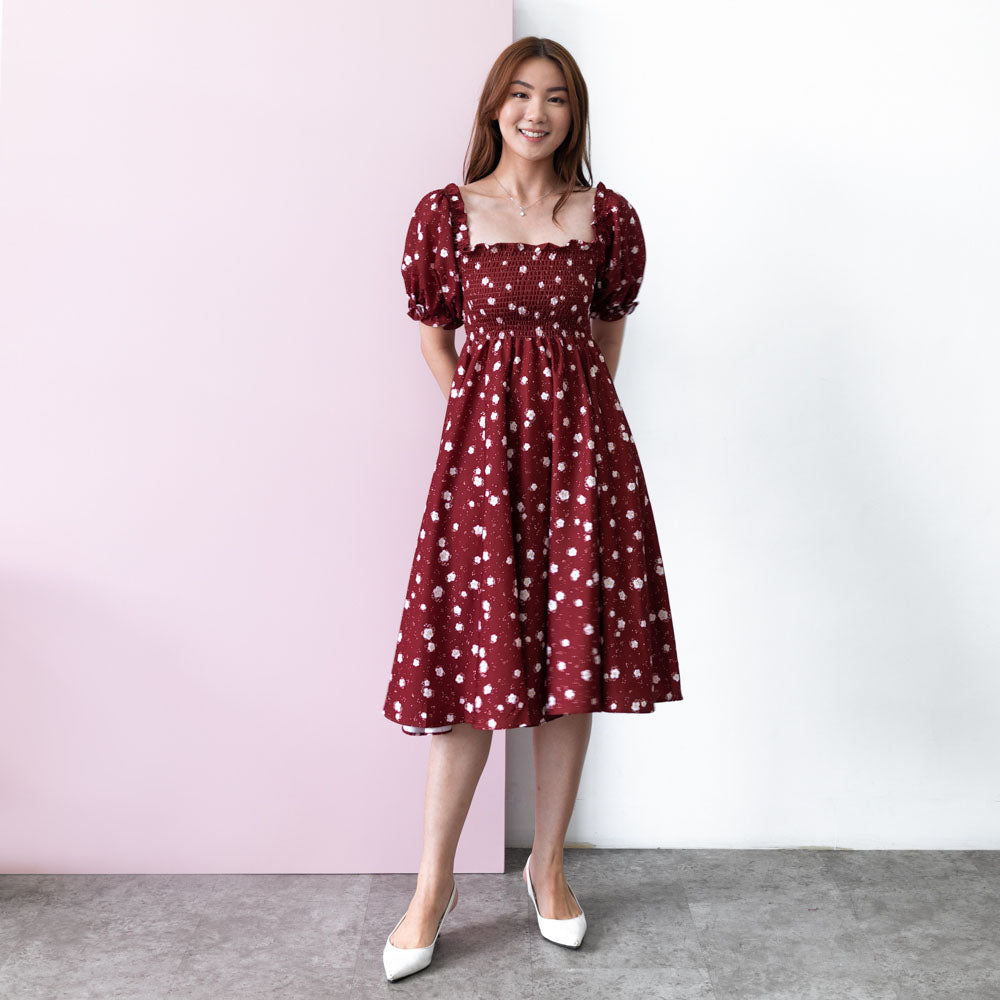 Lolliestory Neyla Flare Midi Dress