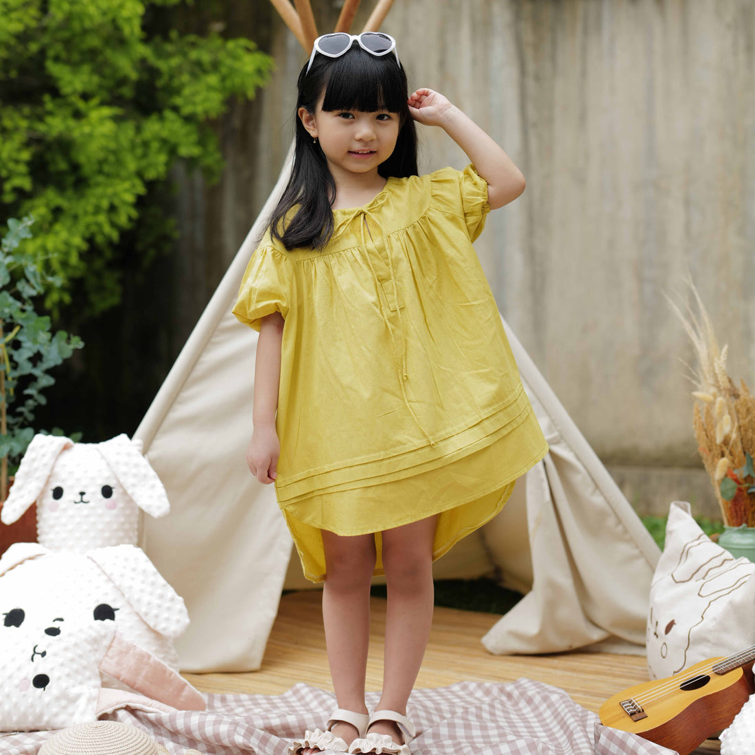 Allison Kids Cotton Dress - Lolliestory