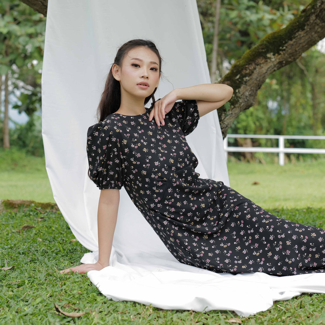 Lolliestory Wayne Simple Long Dress - Lolliestory