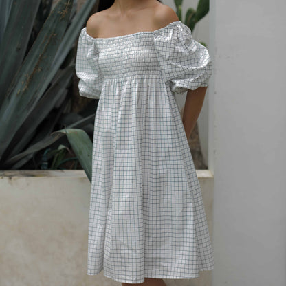 Caitlyn Cotton Midi Dress - Lolliestory