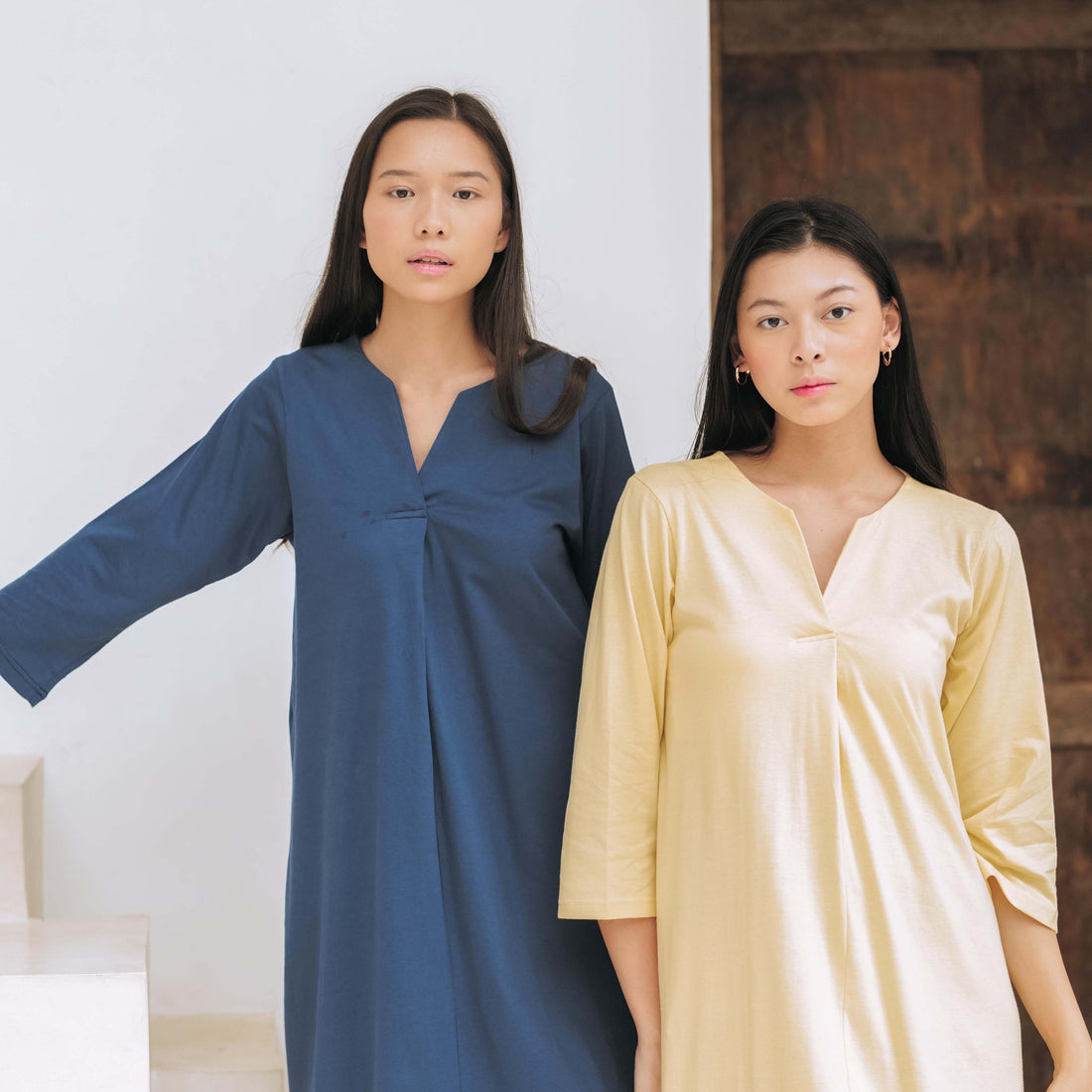 Lolliestory Jeanne Midi Simple Dress - Lolliestory