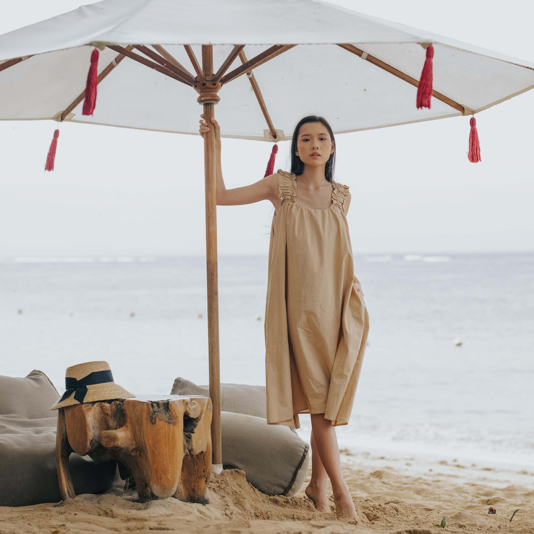 Lolliestory Ellie Sleeveless Midi Dress