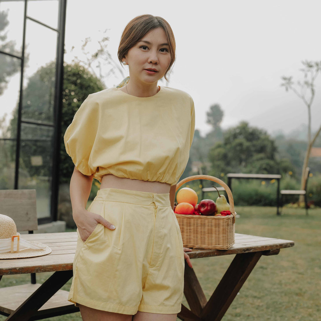 Lolliestory Chelsea Crop Cotton Sets - Lolliestory